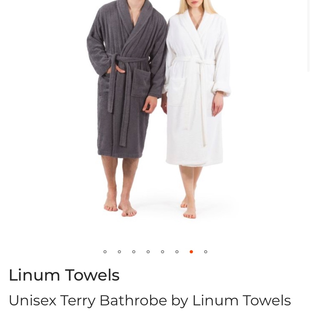 Linum Home Textiles Robe LETTER L